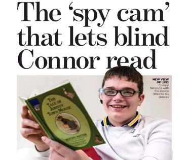 OrCam MyEye 2.0 has enabled a blind British teenager to see!