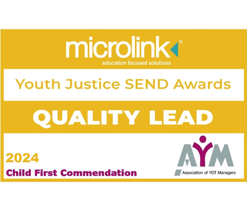 Congratulations to Wakefield Youth Justice Service Area Partnership.